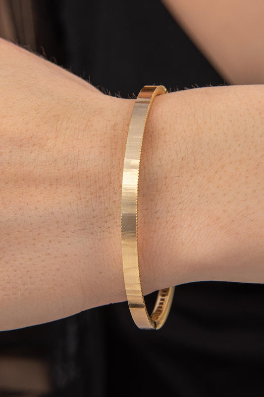 14ct Gold Bright Bracelet-1
