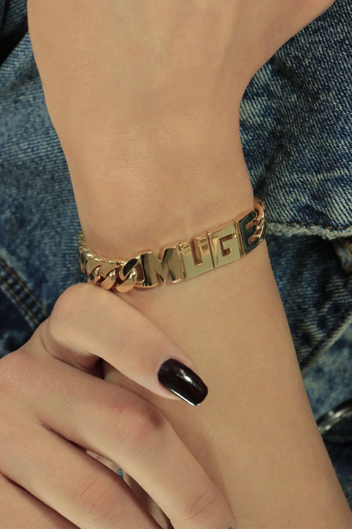 14ct Gold Personalized Name Bracelet-1