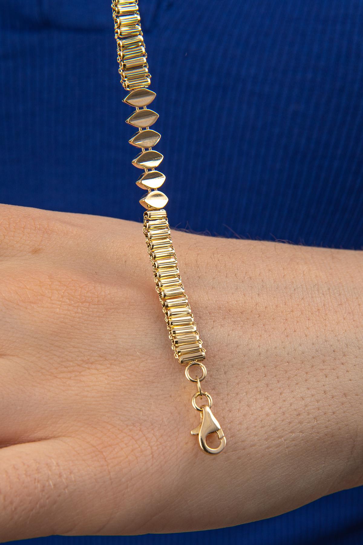 14ct Gold Violet Bracelet-4