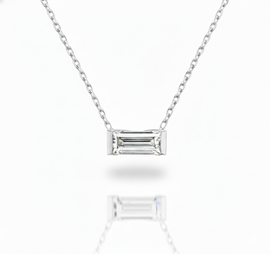 Linéa Baguette Necklace-1