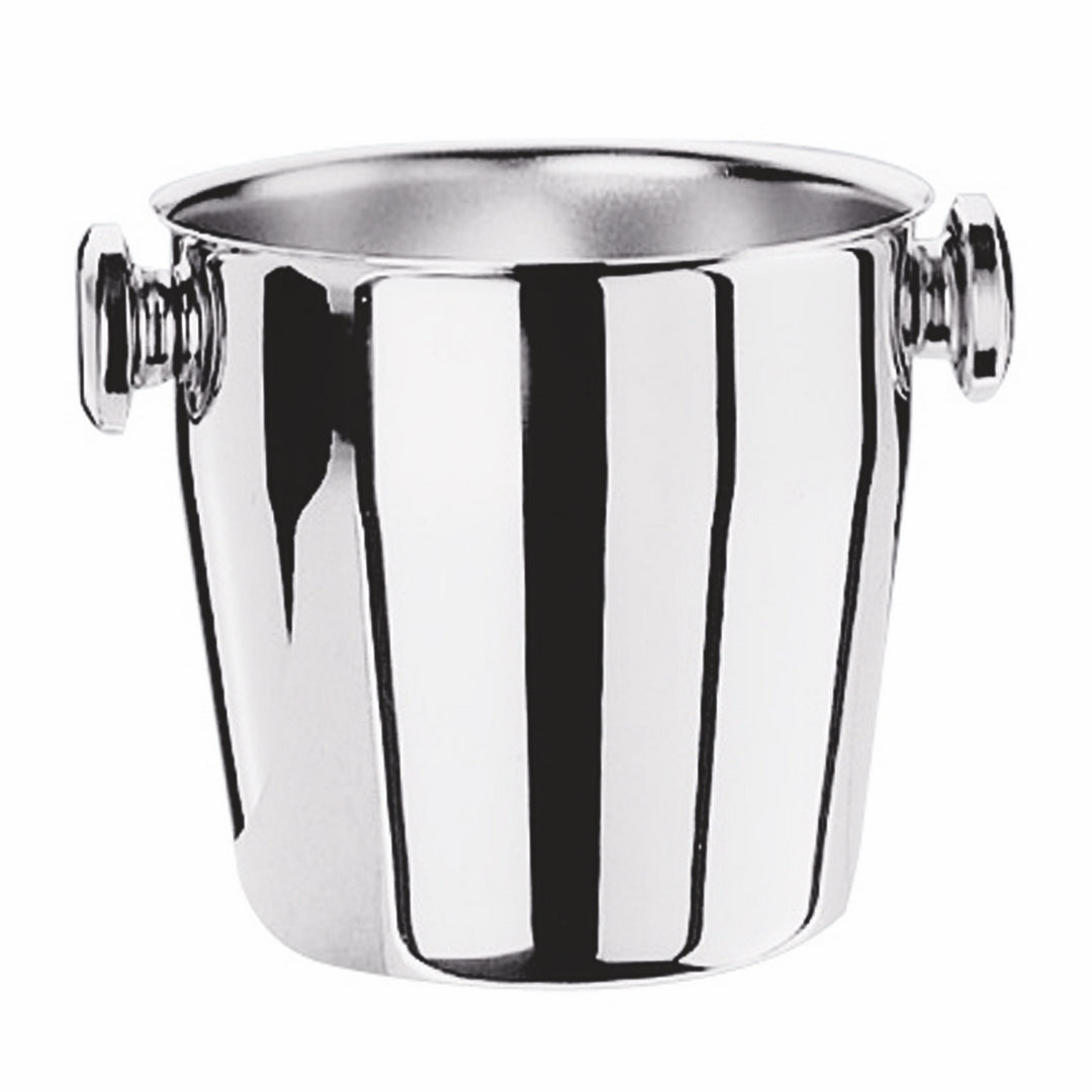 Mepra Ice Bucket With Knobs H: 5-1/8" D: 5-3/8" 50-3/4 Oz SKU: '200665-0