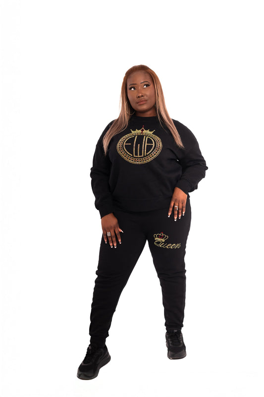 Sweatshirt & Joggers Set | Branded Woman-1