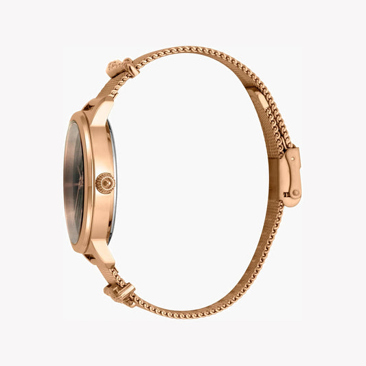 Just Cavalli Women's Rose Gold Watch, Blue & Silver Dial | Jc1l127m0075-1