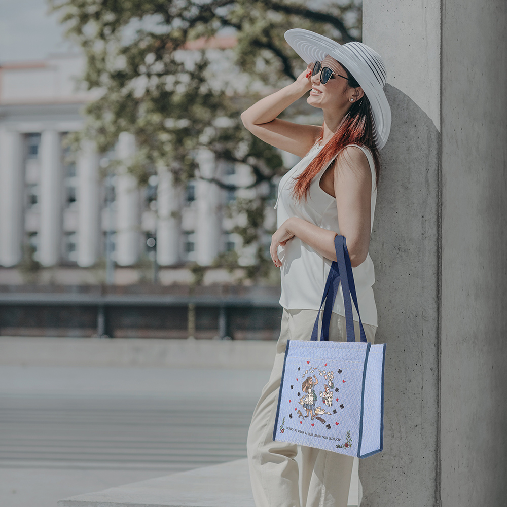 Alice in Wonderland Tea Party - Shopper Bag-4