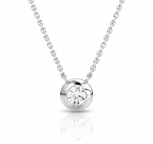 Soléa Bezel Necklace