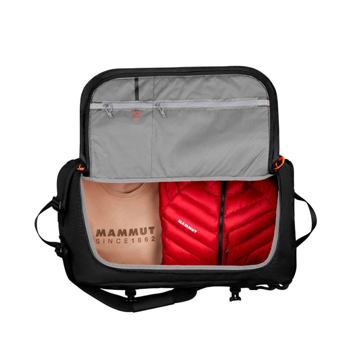 Gym Bag Mammut Cargon Black 90 L-5