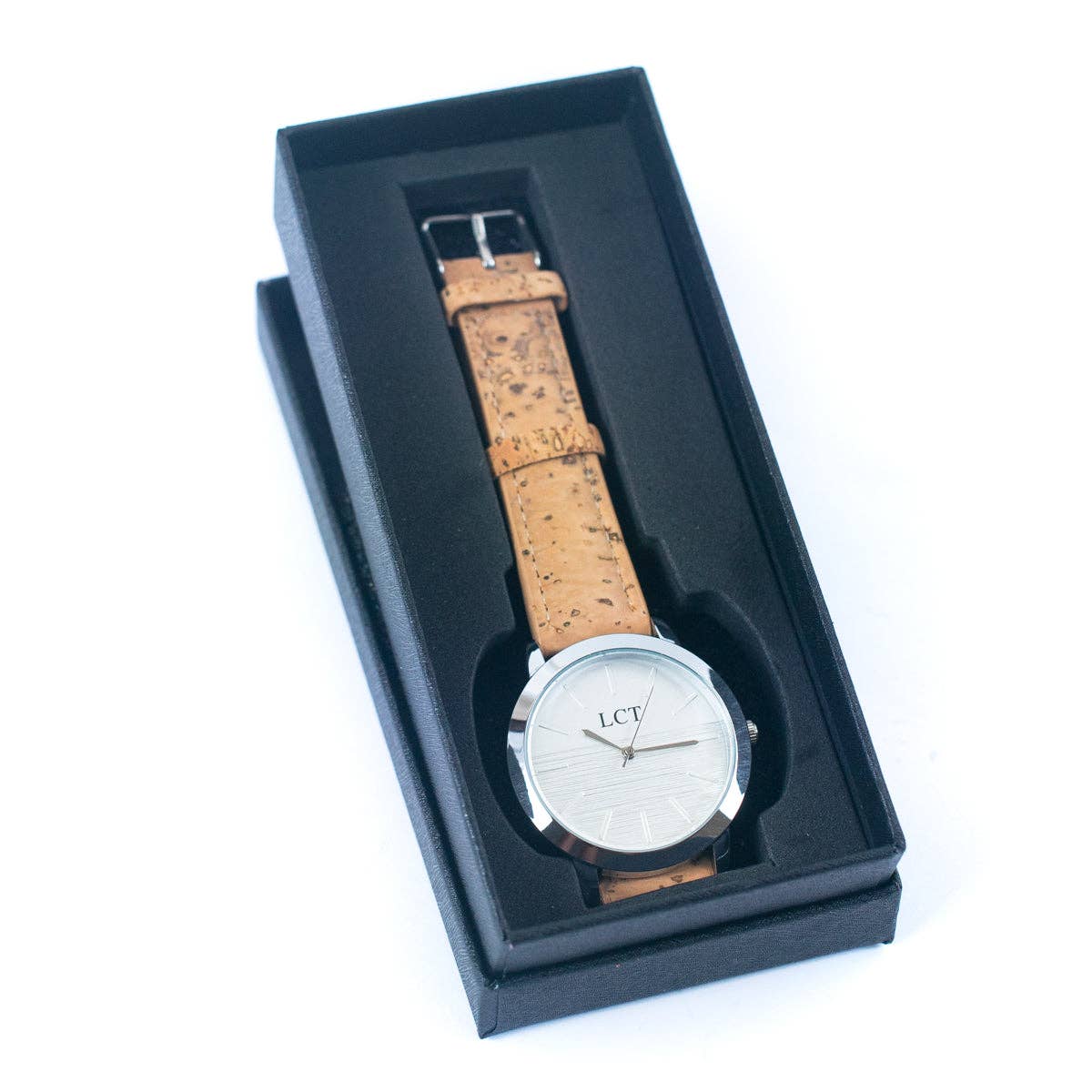 Timekeeping with a Twist: Unisex Natural Cork Watch-4