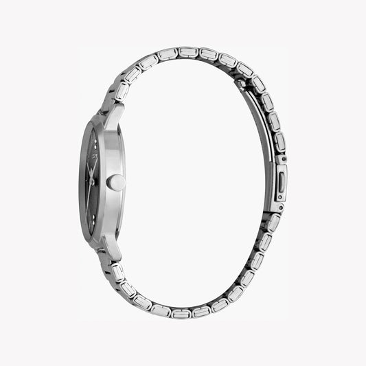 Esprit Women's Silver Stainless Steel Watch, Black Dial | Es1l179m0035-1