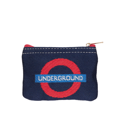 TfL© Roundel Pop Blue - Zip Coin Purse-1