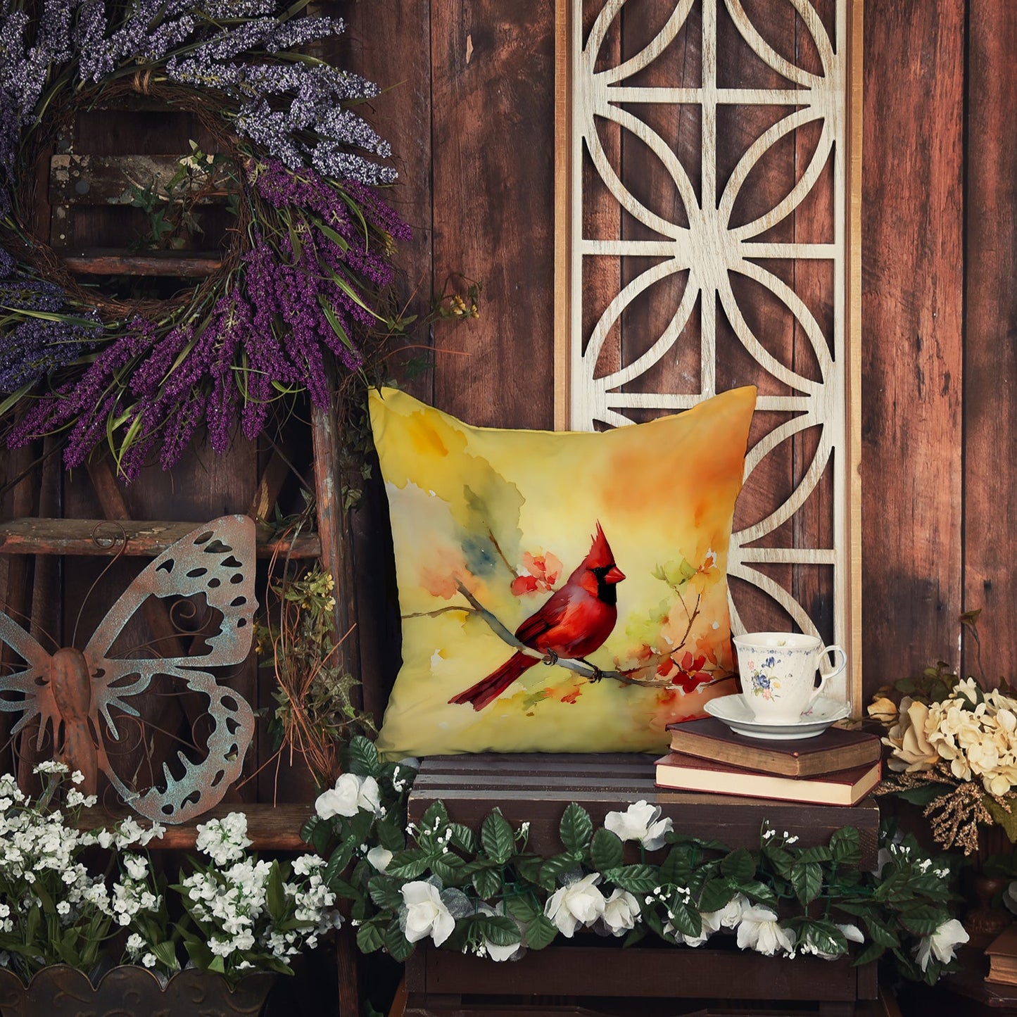Cardinal Throw Pillow-4