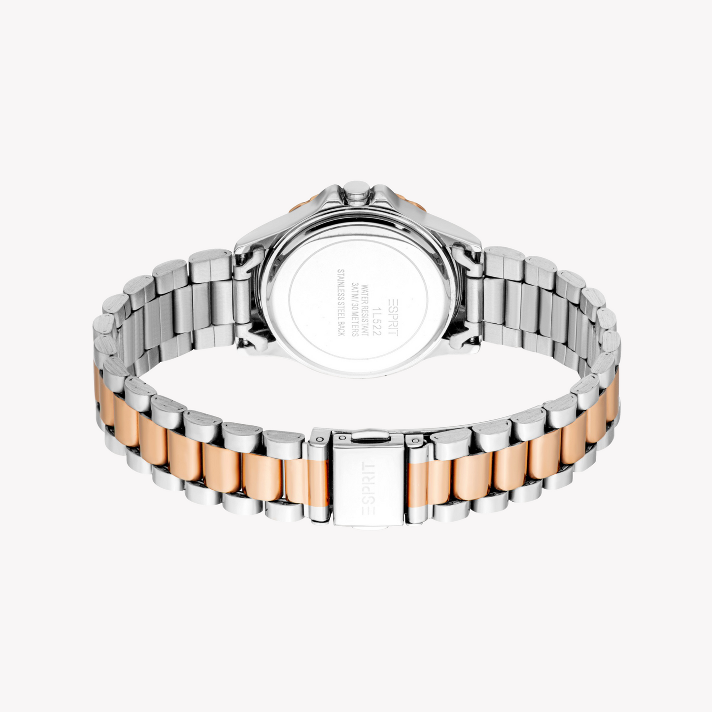 Esprit Women's Silver/Rose Gold Watch | Es1l522m0085-3