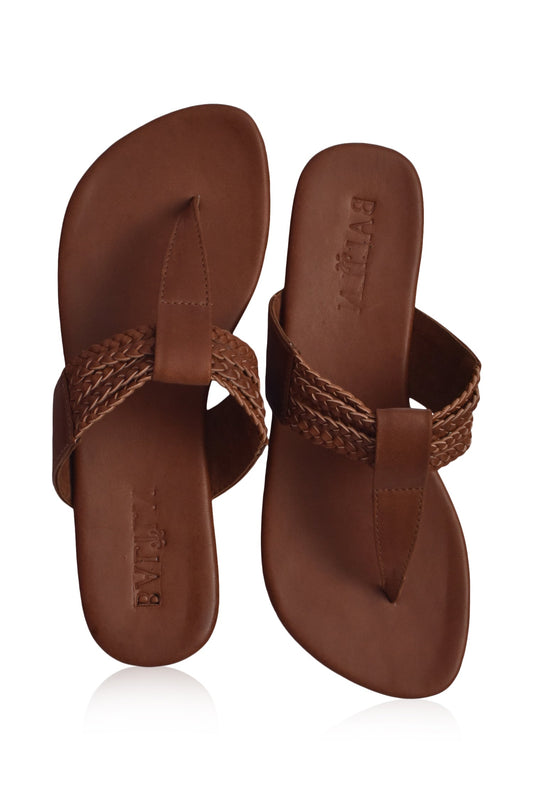 Islander Thong Leather Sandals-1