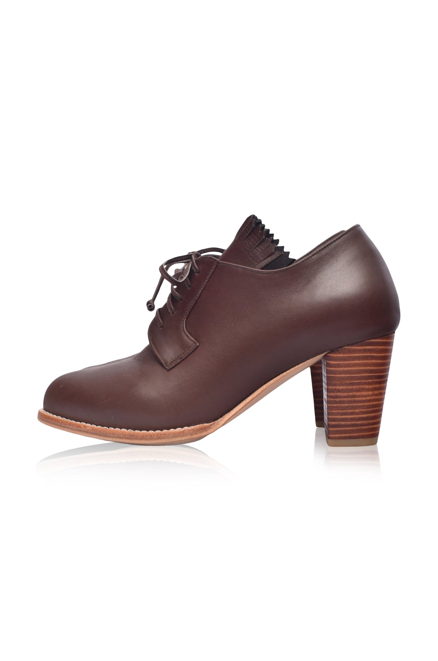 Lyon Lace-up Leather Oxfords-8