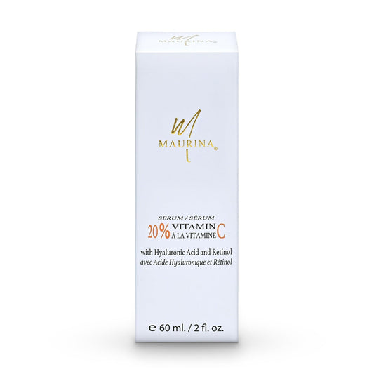 Face Serum - 20% Vitamin C Serum With Hyaluronic Acid And Retinol-1