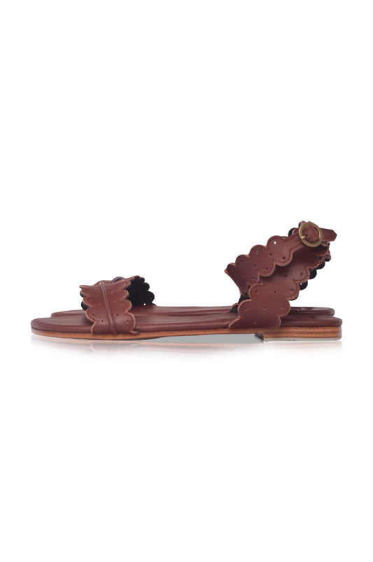 Nirvana Wrap Leather Sandals-1