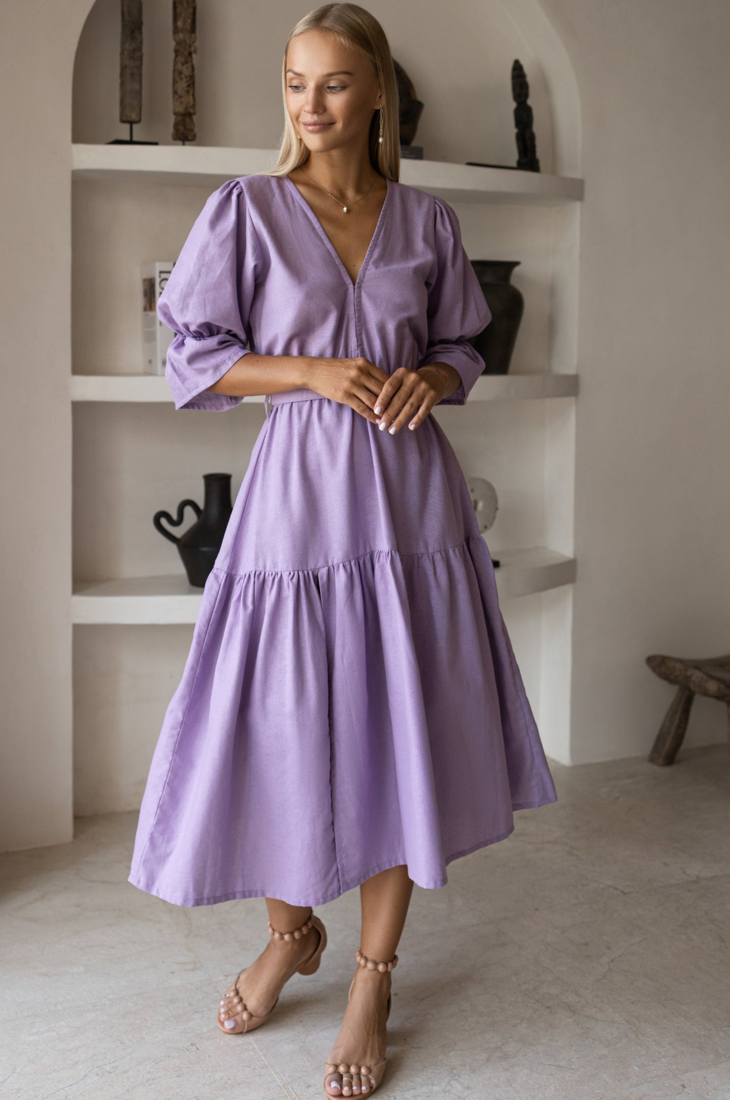 Peony Midi Dress (Sale)-9