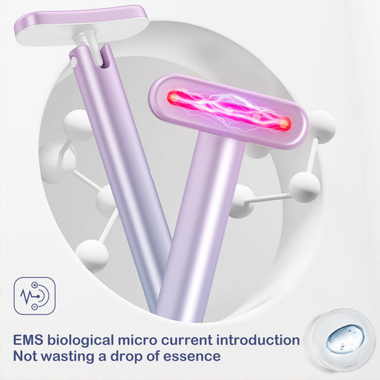 Rotatable EMS Facial and Neck Massager