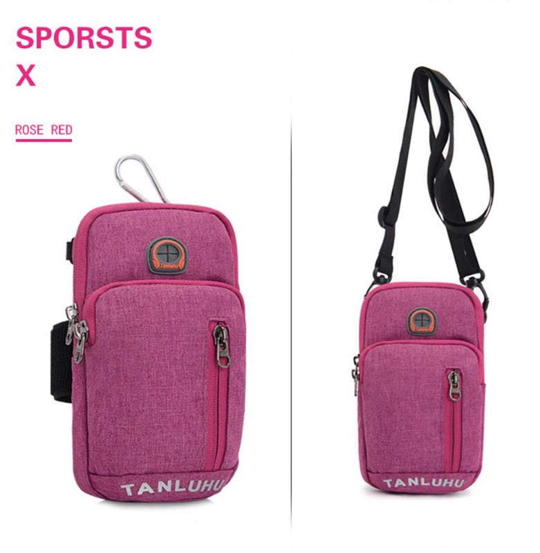 Running arm bag Fashion Sport Pack Fitness arm pack outdoor multifuctional mobile phone arm bag-9