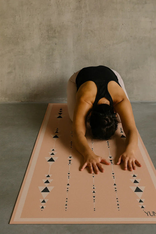 Margot “Golden Hour Flow” Yoga Mat – 6mm Non-Slip, Eco-Friendly (Tan)-1