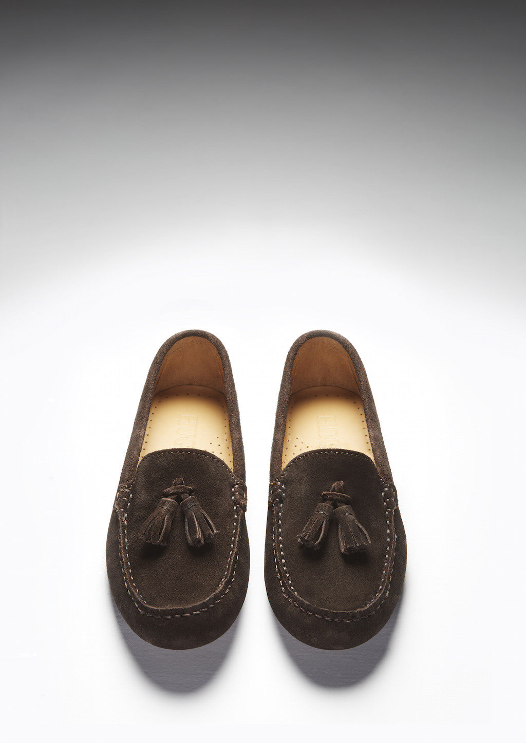 Women's Tasselled Driving Loafers, brown suede-4
