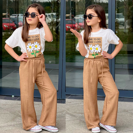 Love Blossom Girls Casual Set