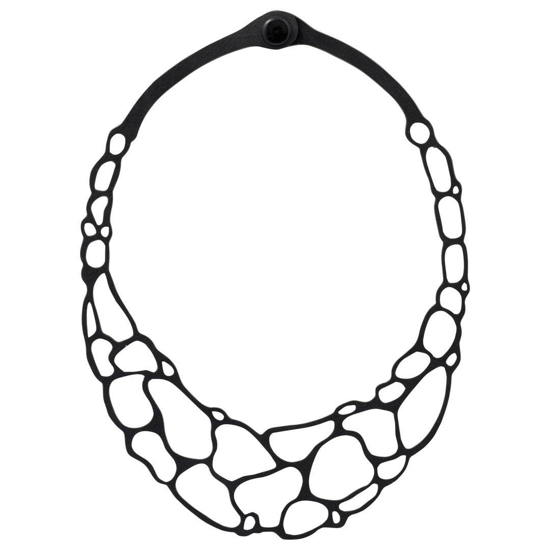 Wilma Recycled Rubber Necklace