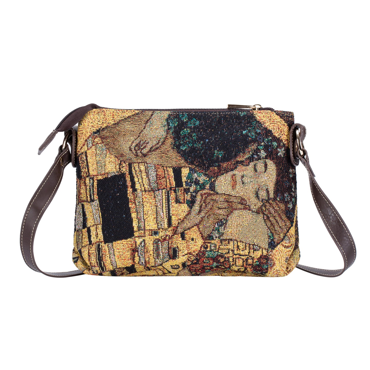 Gustav Klimt Gold Kiss - Cross Body Bag-4