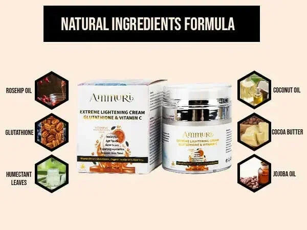 Lightening & Brightening Moisturiser for Face, Body & Sensitive Areas (50g) | Ammuri-4