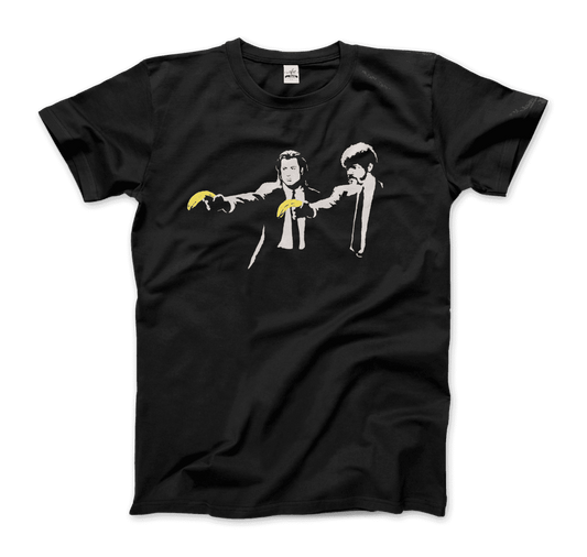 Banksy Pulp Fiction street art t-shirt-0