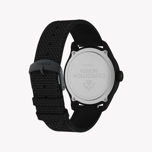 Timex Men's Black Eco-Friendly Watch, Gray Dial | Tw2w34700-1