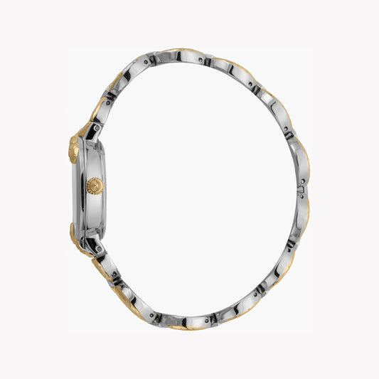 Just Cavalli Women's Silver & Gold Watch, Silver Dial | Jc1l206m0055-1