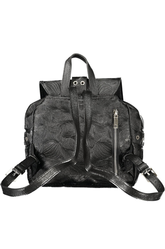 DESIGUAL WOMEN'S BLACK BACKPACK-1