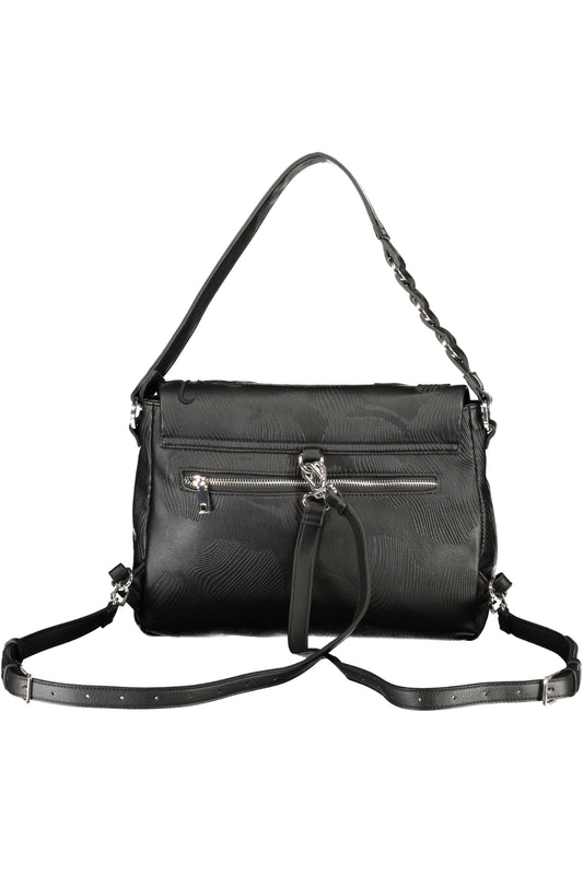 DESIGUAL WOMEN'S BLACK BACKPACK-1