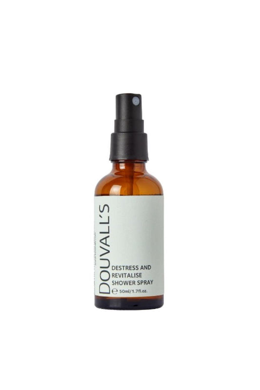 Destress and Revitalise Organic Natural Shower Spray 50ml | Uplifting Citrus Scent for a Spa-Like Shower Experience-1