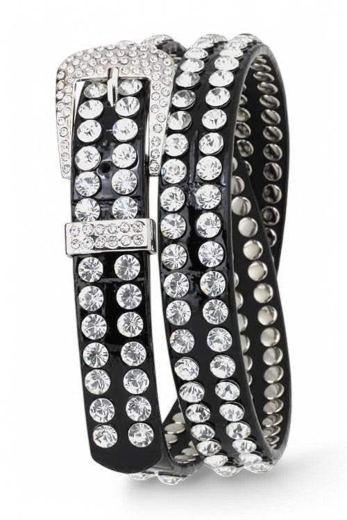 Double Row Crystals Belt-1