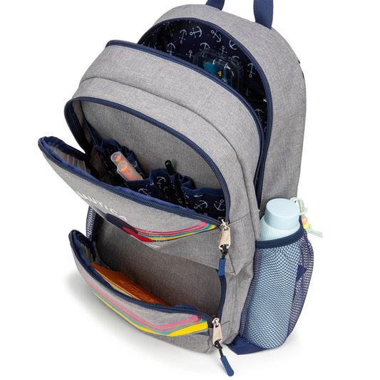 Kids Backpack | 16" Tall | Hearts-1