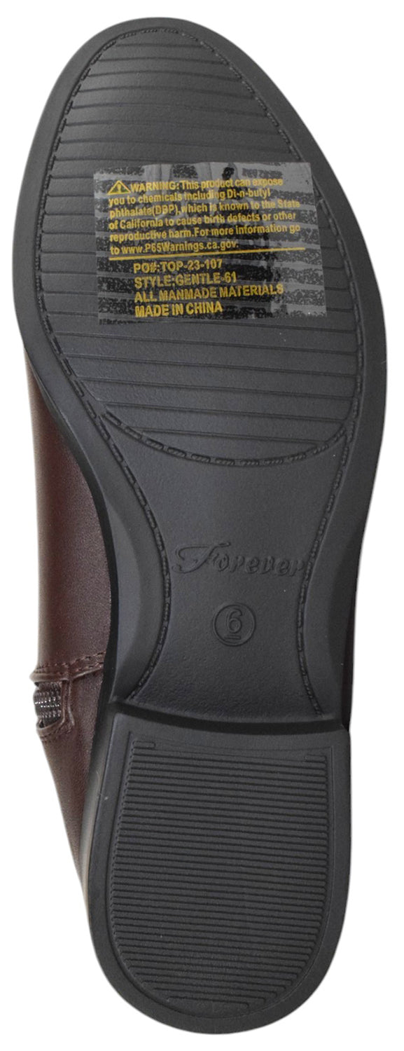 GENTLE-61 Brown PU Forever-3
