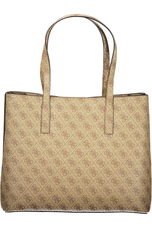 GUESS JEANS WOMEN'S BEIGE BAG-1