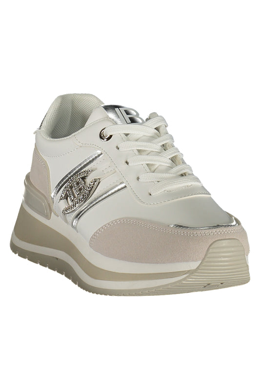LAURA BIAGIOTTI WOMEN'S WHITE SPORTS SHOES