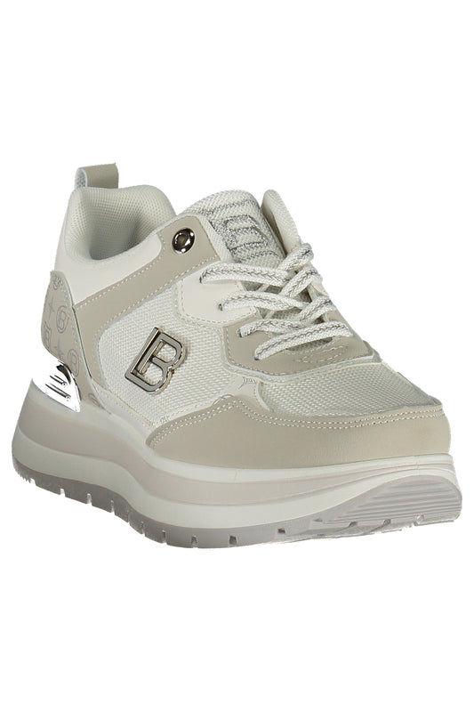 LAURA BIAGIOTTI WOMEN'S WHITE SPORTS SHOES-1
