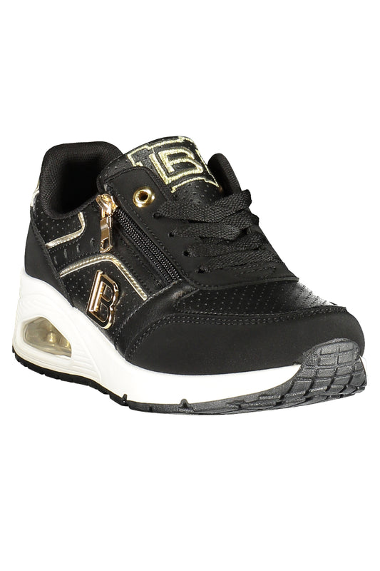 LAURA BIAGIOTTI WOMEN'S BLACK SPORTS SHOES