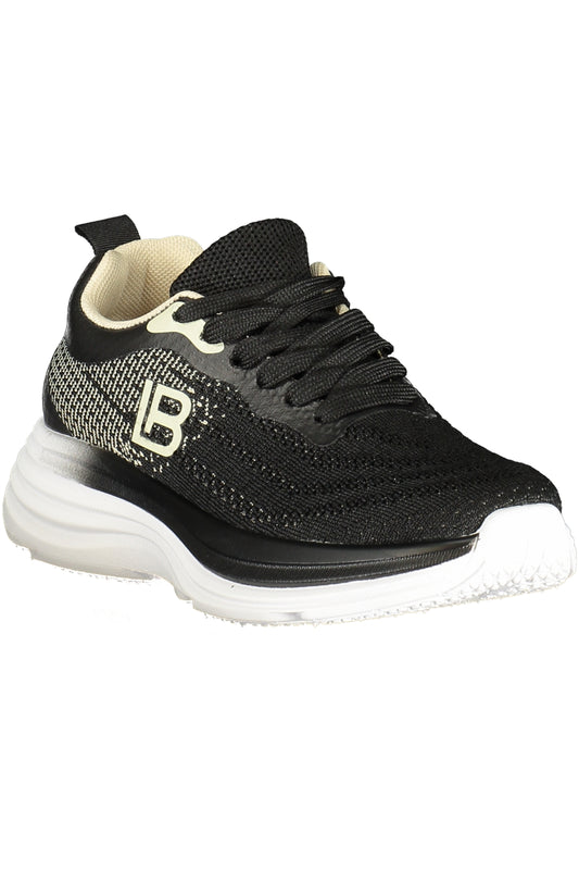 LAURA BIAGIOTTI WOMEN'S BLACK SPORTS SHOES