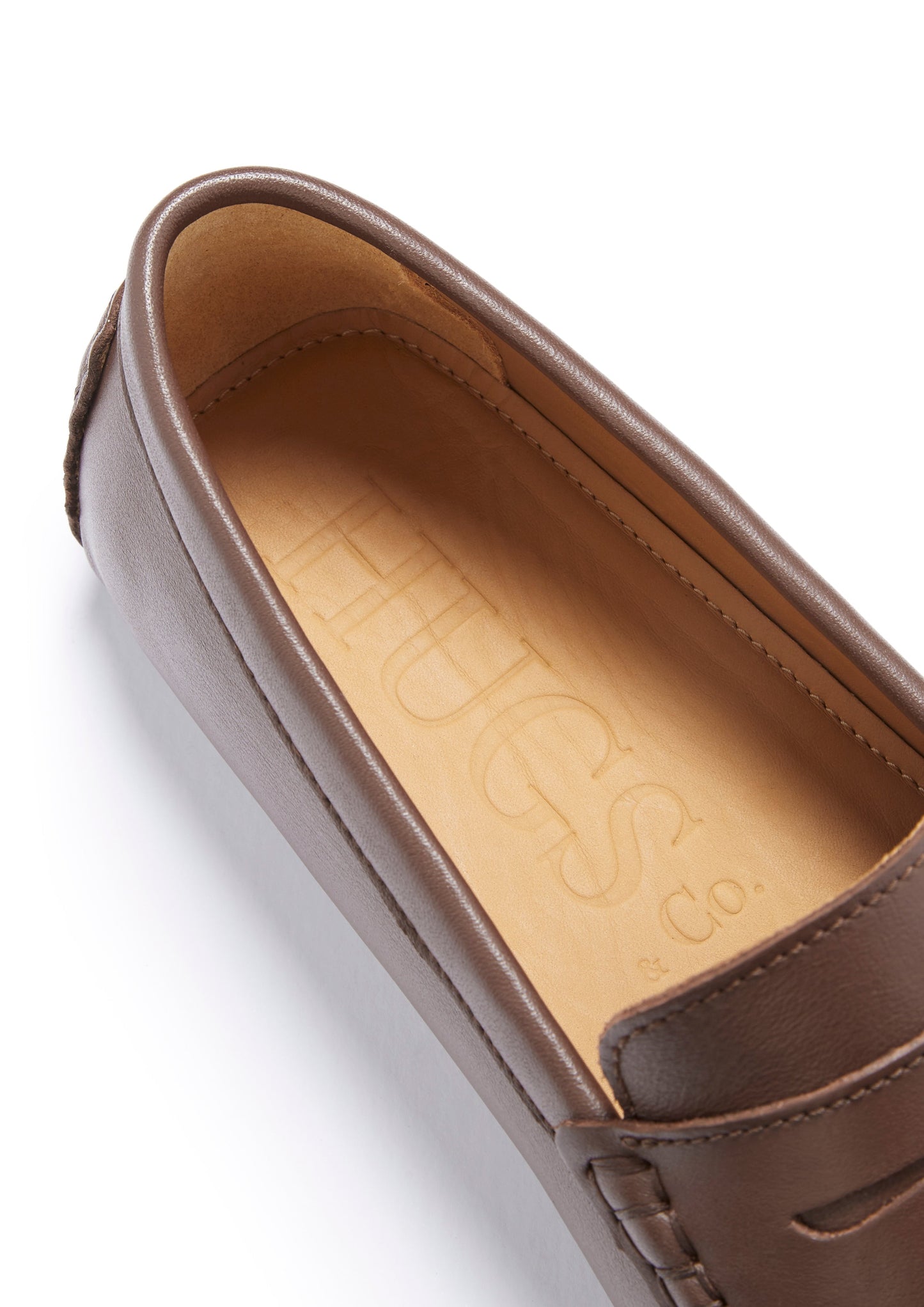 Penny Driving Loafers, brown leather-4