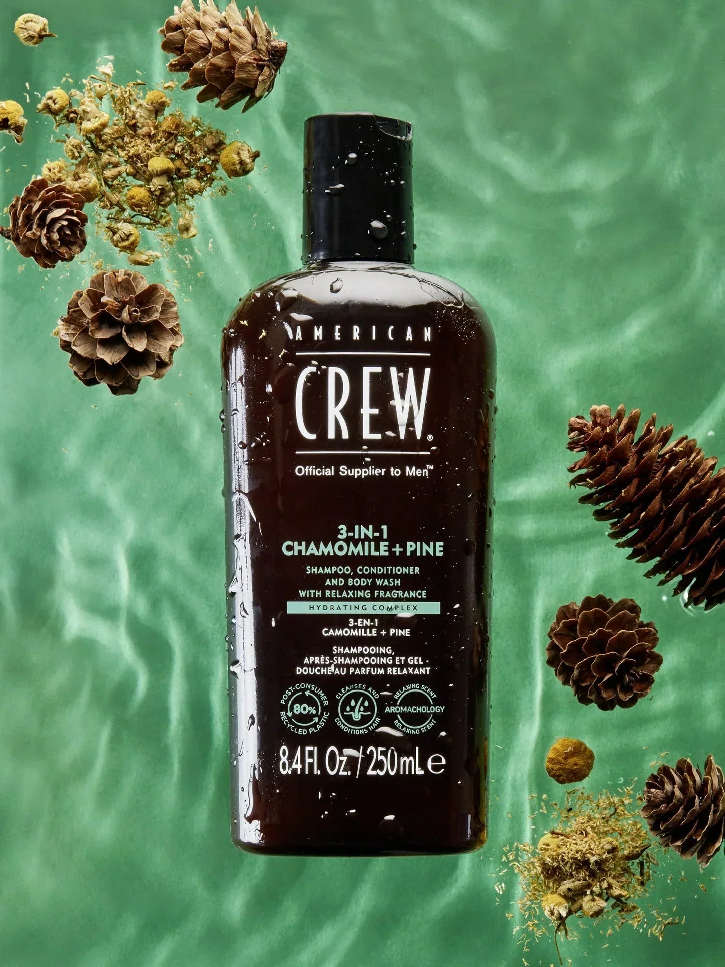 American Crew 3-IN-1 Chamomile + Pine 450ml-3