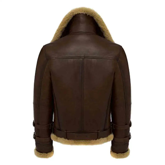 Pinnacle B3 Bomber Leather Jacket-1
