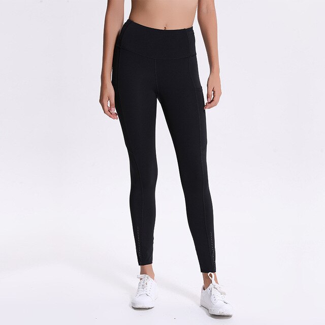 Women Sports Tights Sexy Yoga Pants Gym Tummy Control Legggings Non See Through Quality 4 Way Stretch Fabric Free Shipping-4