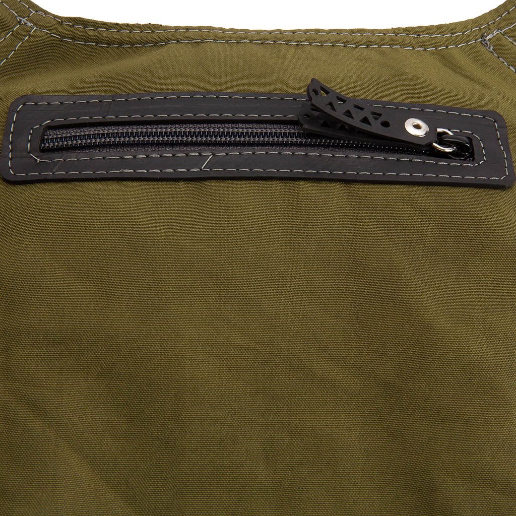 Donald Recycled Canvas Vegan Crossbody Bag-4