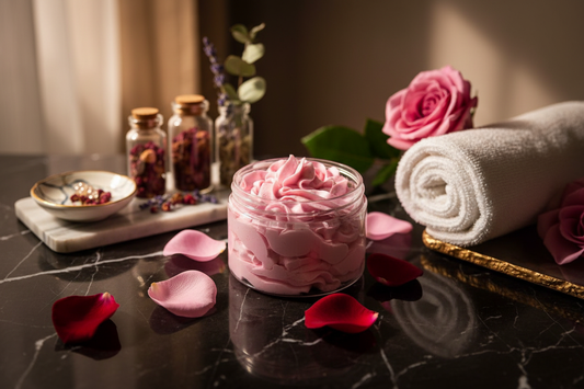 Rose Infused Vegan Body Butter 12oz.-1