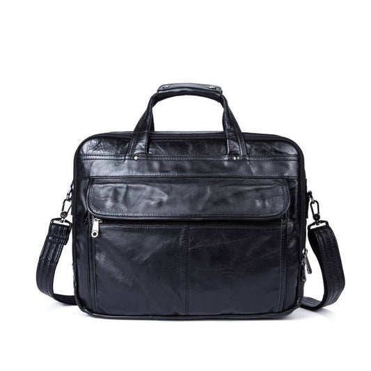 Rossie Viren Leather Mens Briefcase-1