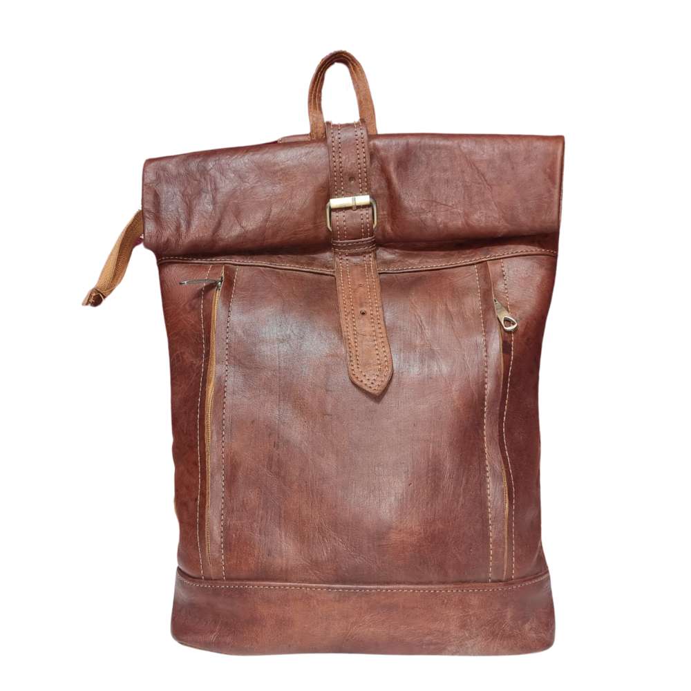 Leather Backpack Clot-4